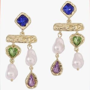 Crystal Drop Dangle Earrings